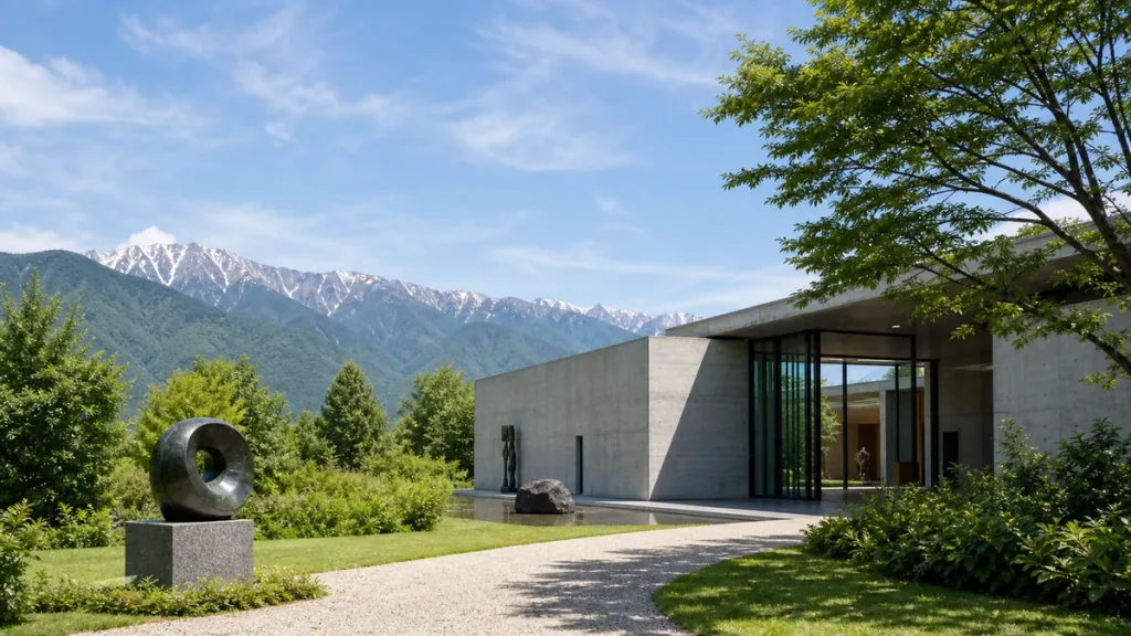 安曇野アートライン完全ガイド｜17の美術館を巡るモデルコースと料金・営業時間まとめのアイキャッチ画像