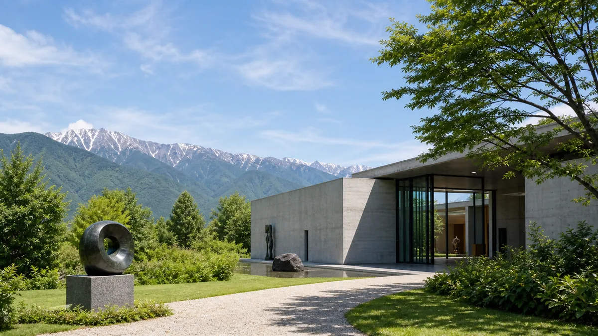 安曇野アートライン完全ガイド｜17の美術館を巡るモデルコースと料金・営業時間まとめのアイキャッチ画像