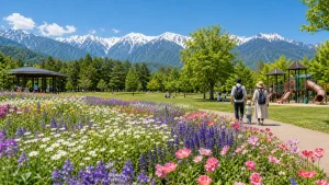 安曇野国営公園の見どころ完全ガイド｜2地区の魅力・料金・四季の花と遊び場を紹介のアイキャッチ画像
