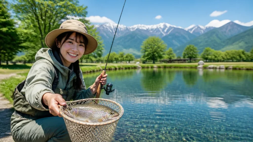 安曇野フィッシングセンター完全ガイド｜料金・アクセス・釣果アップのコツを地元目線で紹介のアイキャッチ画像