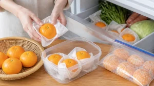 みかんの保存方法は冷蔵庫が正解？ヘタを下にして2〜3週間長持ちさせるコツのアイキャッチ画像