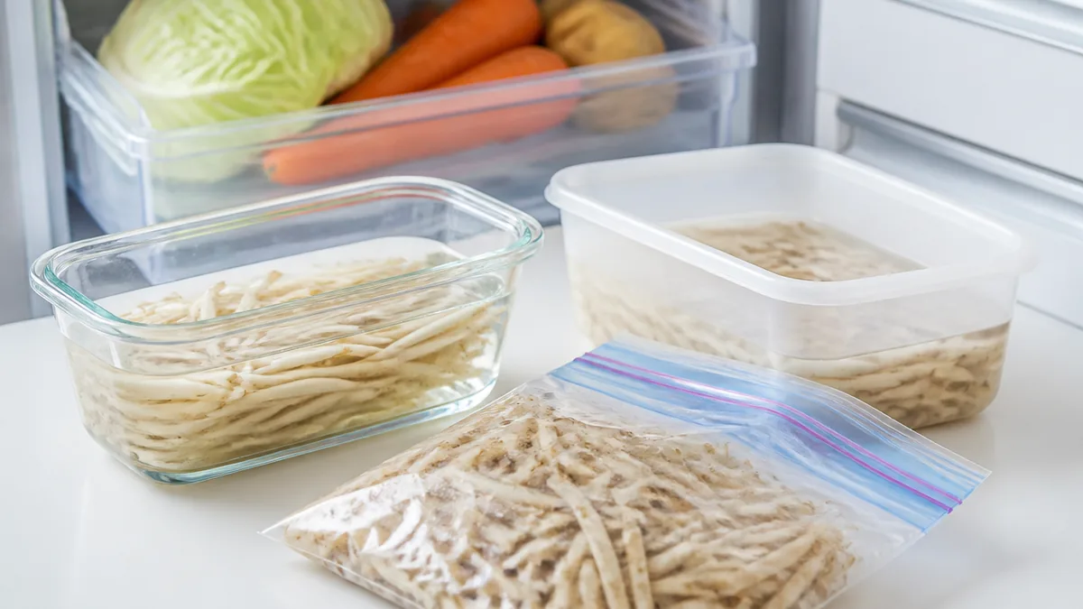切ったごぼうの保存は「乾燥」と「変色」を防ぐのが9割の解説画像