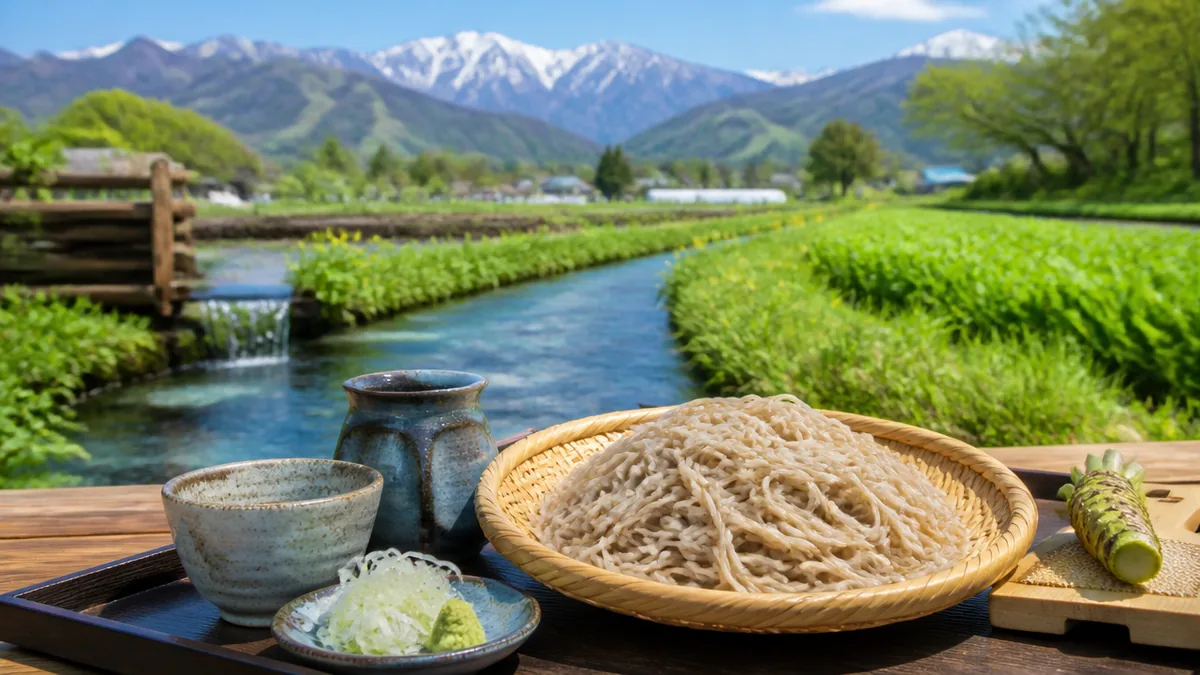 安曇野ランチが特別な理由｜北アルプスの水と食材が生む唯一無二のおいしさの解説画像