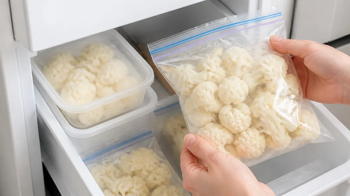 冷凍すれば約1ヶ月!下茹で冷凍と生冷凍の使い分けの解説画像