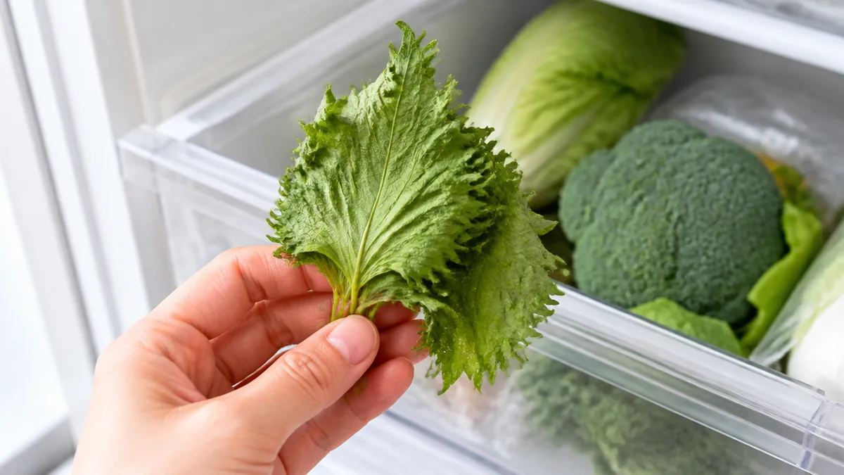 青紫蘇(大葉)はどうしてすぐしんなりするの?の解説画像