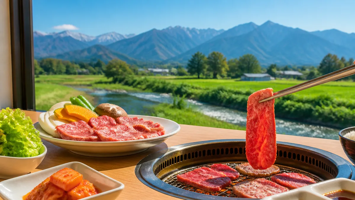 安曇野焼肉おすすめ4店を地元通が厳選｜家族旅行も一人旅も満足する完全ガイドのアイキャッチ画像