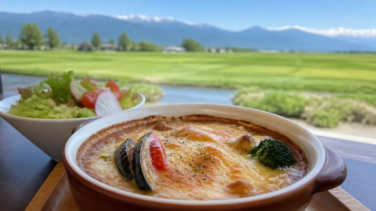 安曇野縁縁のランチはベークドカレーが看板|素朴ながら深い味わいの秘密の解説画像