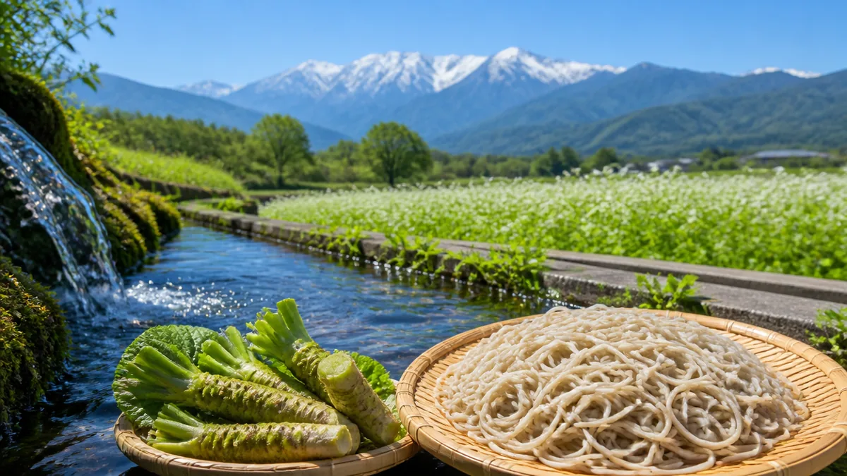 安曇野が蕎麦屋ランキングで注目される理由|北アルプスの名水と信州そばの深い関係の解説画像