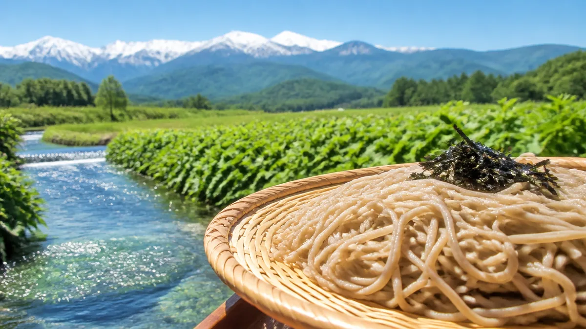 小木曽製粉所 安曇野店のそばが旨い理由|製粉・製麺・つゆの三位一体の解説画像