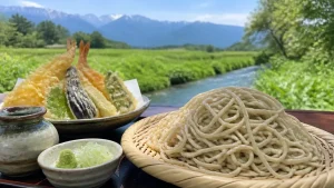 安曇野蕎麦ままそば｜天ぷら盛り放題1,190円の手打ち蕎麦店を徹底紹介のアイキャッチ画像