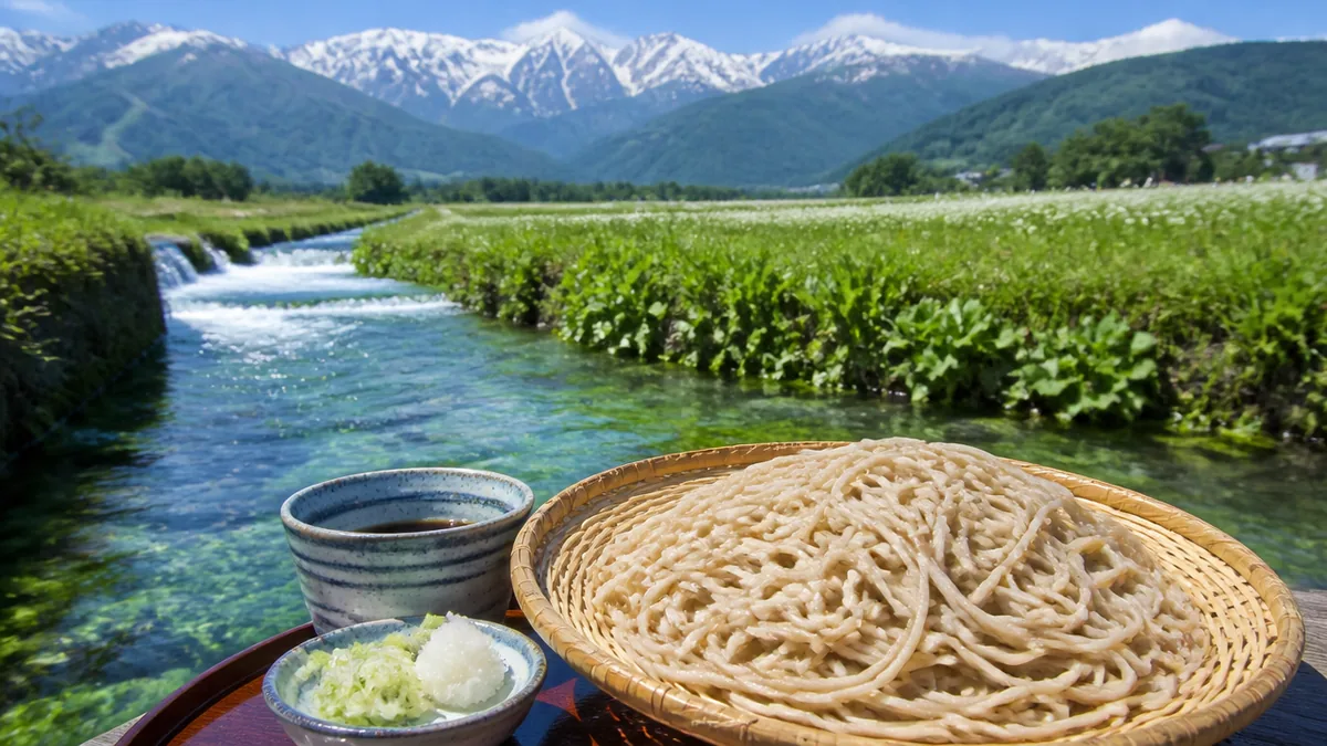 めん処 安曇野の麺が美味しい理由|北アルプスの名水が生む味の違いの解説画像