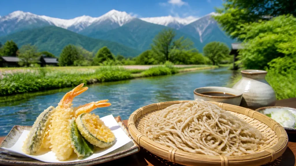 純手打蕎麦と天麩羅を安曇野で味わう｜名水が育む本物の蕎麦と揚げたて天ぷらの名店8選のアイキャッチ画像