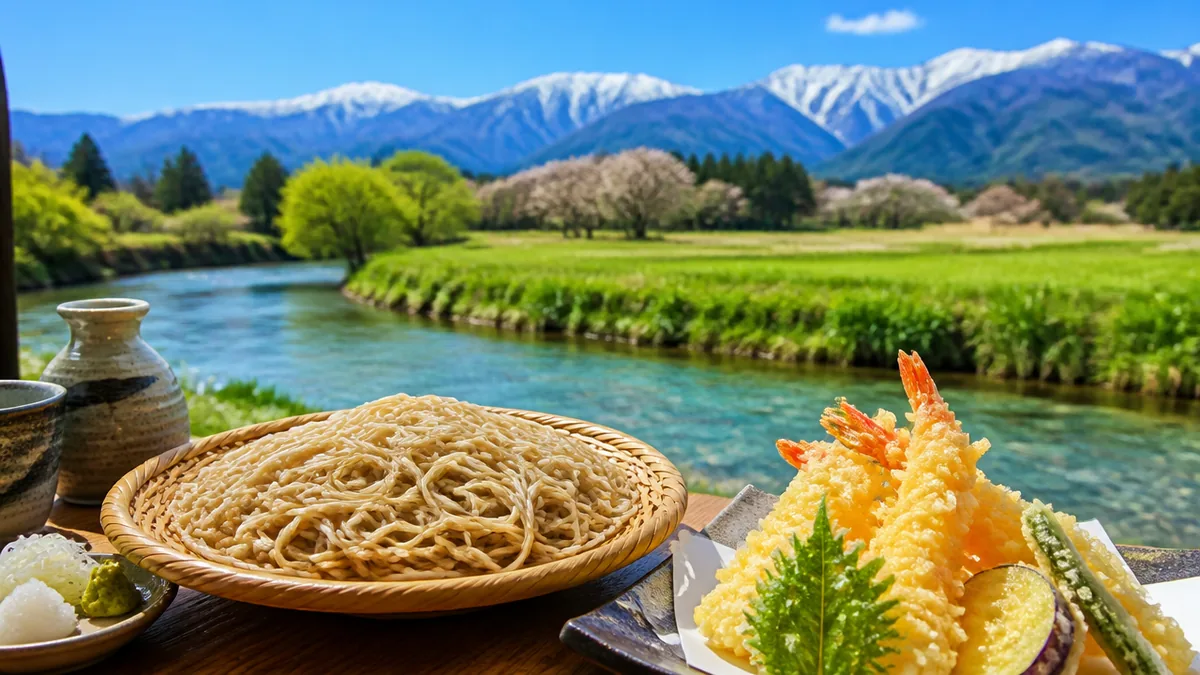 純手打蕎麦 天麩羅 安曇野|名水の里で出会う本物の蕎麦と天ぷらの魅力の解説画像
