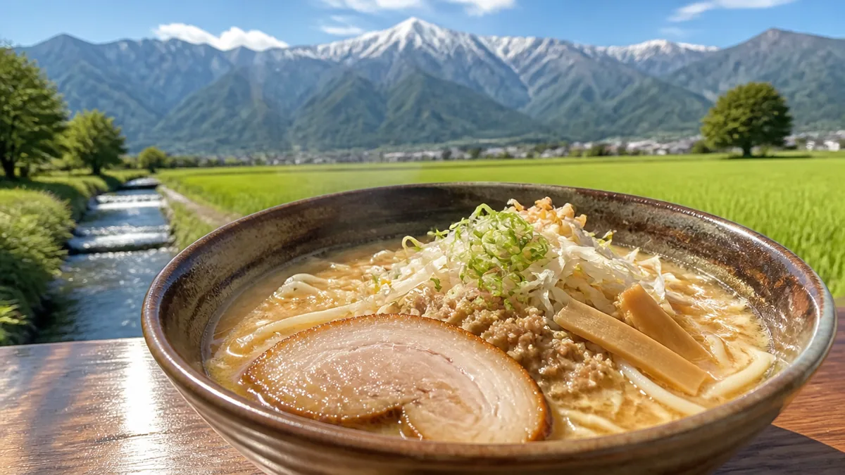 安曇野味噌ラーメン 麺匠真武咲弥とは｜札幌の名店が安曇野に根を下ろした背景の解説画像