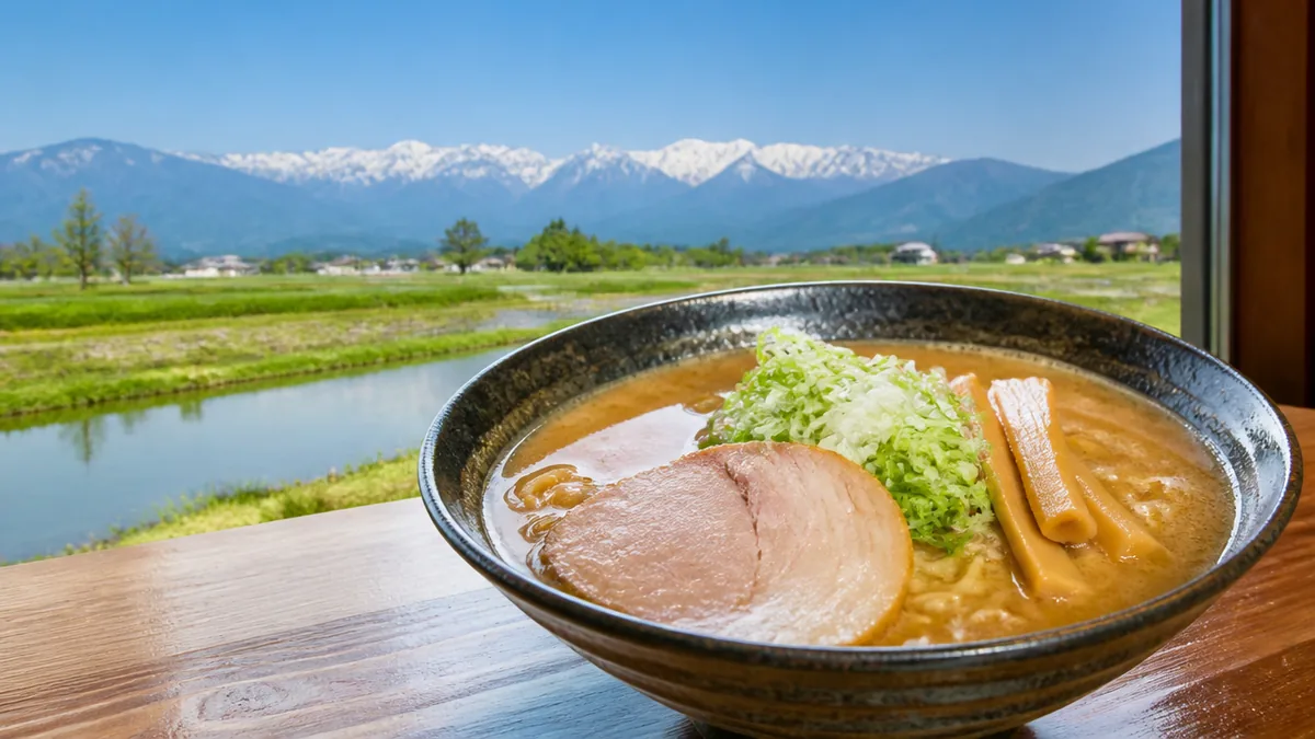 らぁ麺しろがね安曇野店とは｜松本発の人気ラーメン店3号店の実力の解説画像