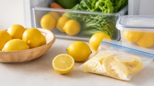 レモンの常温保存は何日もつ？冬は1週間・夏は冷蔵が正解な理由と長持ちのコツのアイキャッチ画像