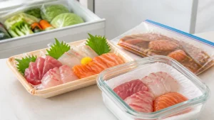 刺身の保存方法、パックのままはもったいない？冷蔵2〜3日・冷凍1ヶ月長持ちのコツのアイキャッチ画像