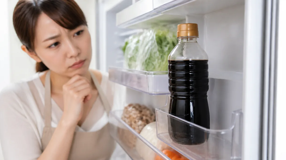 醤油の保存方法で失敗しがちなNGパターンの解説画像