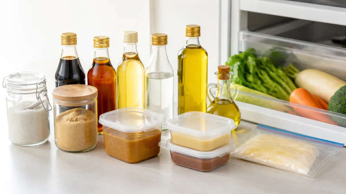 調味料の保存、常温と冷蔵どっちが正解?迷わないための3つの基準の解説画像
