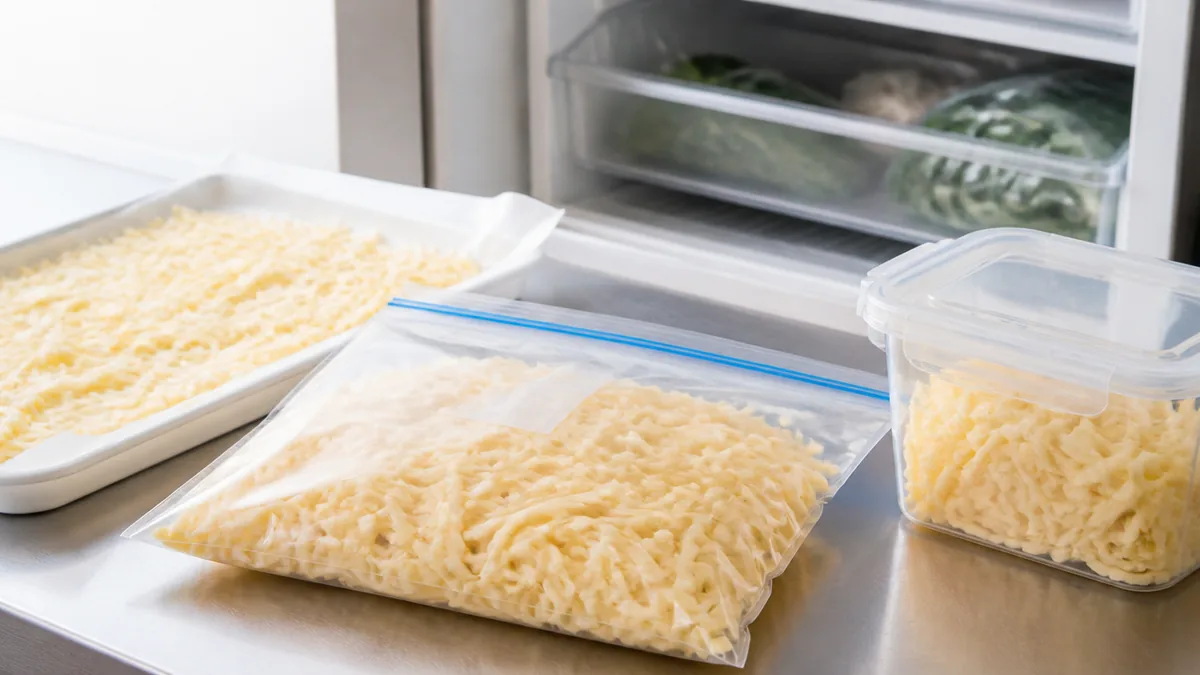 シュレッドチーズをパラパラのまま保つ4つの方法の解説画像