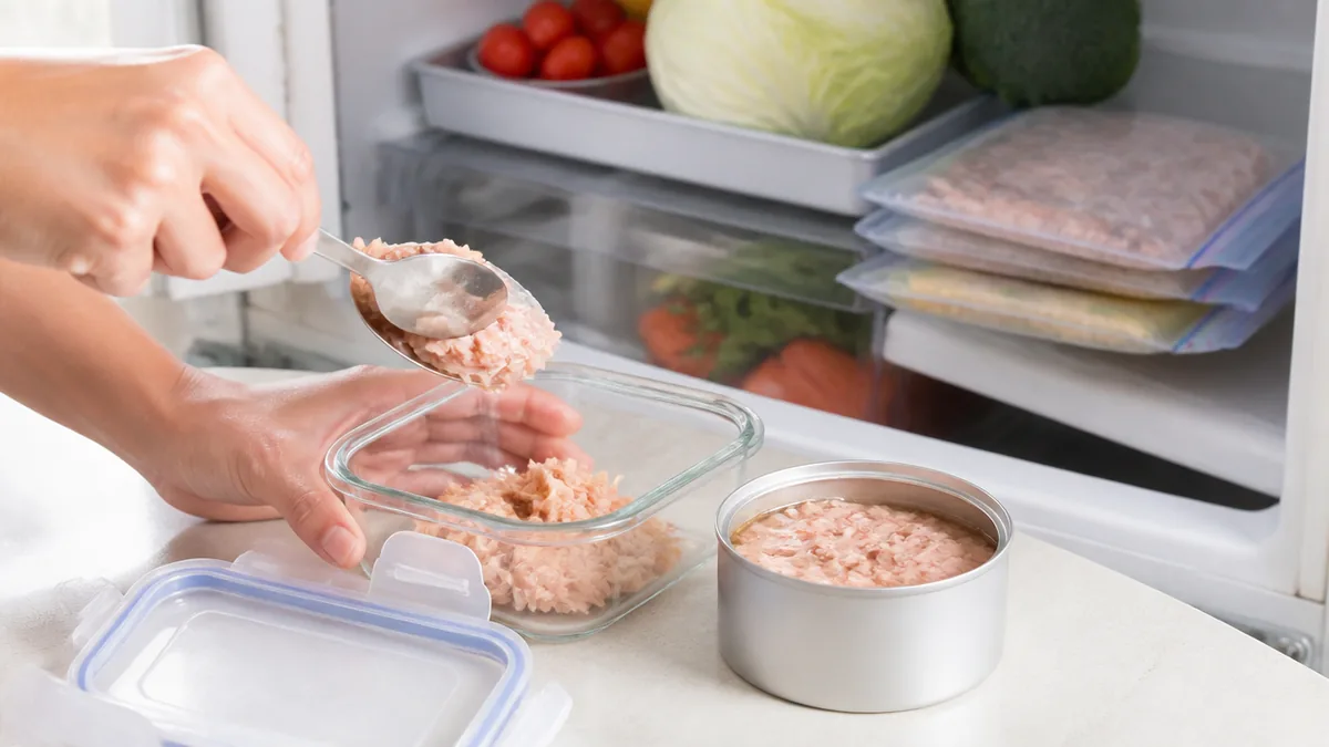 開けたあとが本番!ツナ缶を安全に食べ切る手順の解説画像